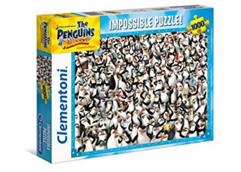 Clementoni "Impossible Die Pinguine Aus Madagascar" Puzzle (1000 Piece)