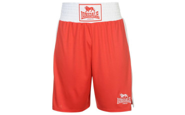Lonsdale Box Short Snr - Red/White