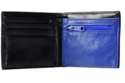 Fred Perry Men's Classic Billfold & Coin Wallet - Black