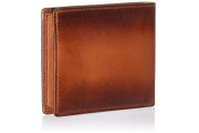 Fossil Men's Paul Leather Rfid Blocking Bifold With Flip Id Wallet - Cognac