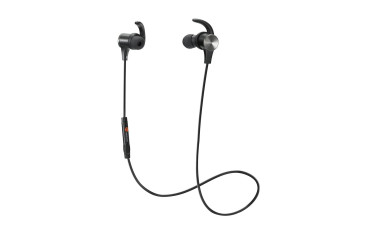 Bluetooth Headphones, TaoTronics Wireless 4.1 Magnetic Earbuds aptX Stereo Earphones, IPX5 Splash Proof Secure Fit for Sports with Built in Mic TT-BH07 - Black