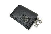 Yoshida bag Porter wallet pota - Black