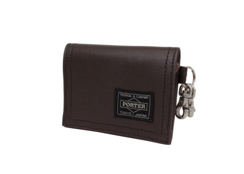Yoshida bag Porter wallet pota - Brown
