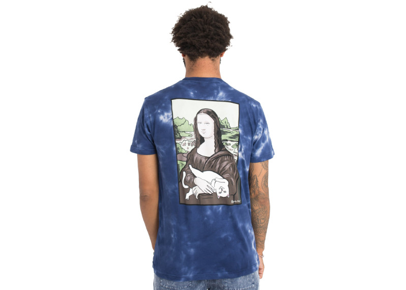 RIPNDIP Nerma Lisa Pocket T-Shirt - Blue Acid Wash