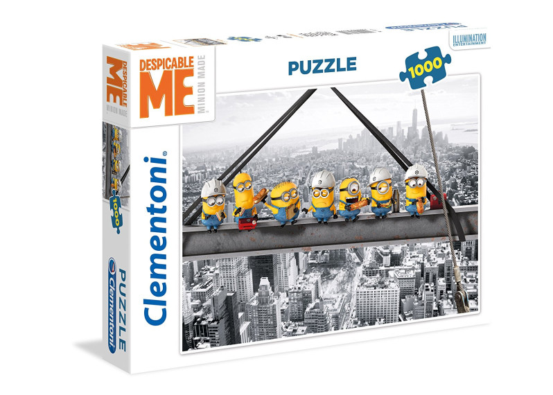 Clementoni 39370 "Minions" Puzzle (1000-Piece)