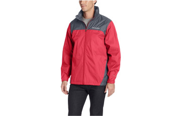 Glennaker Lake Front-Zip Rain Jacket with Hideaway Hood