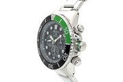 Prospex Sea Diver's 200m Chronograph Solar Sports Watch Green