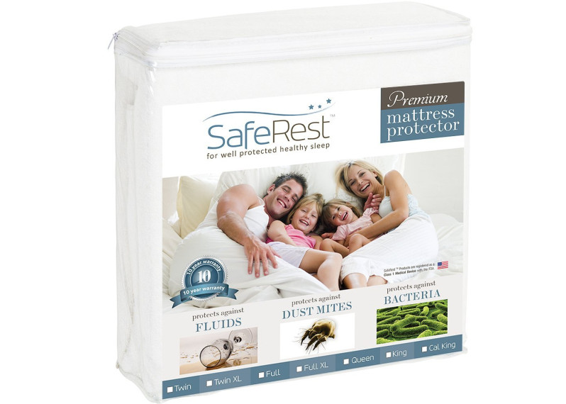 Premium Hypoallergenic Waterproof Mattress Protector -  Queen Size