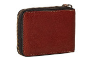 Cavalieri Leather Zip Around Wallet