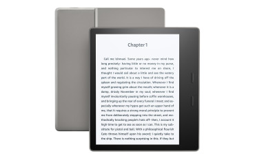 Kindle Oasis E-reader - 7" High-Resolution Display (300 ppi), Waterproof, Built-In Audible, 8 GB, Wi-Fi - Includes Special Offers