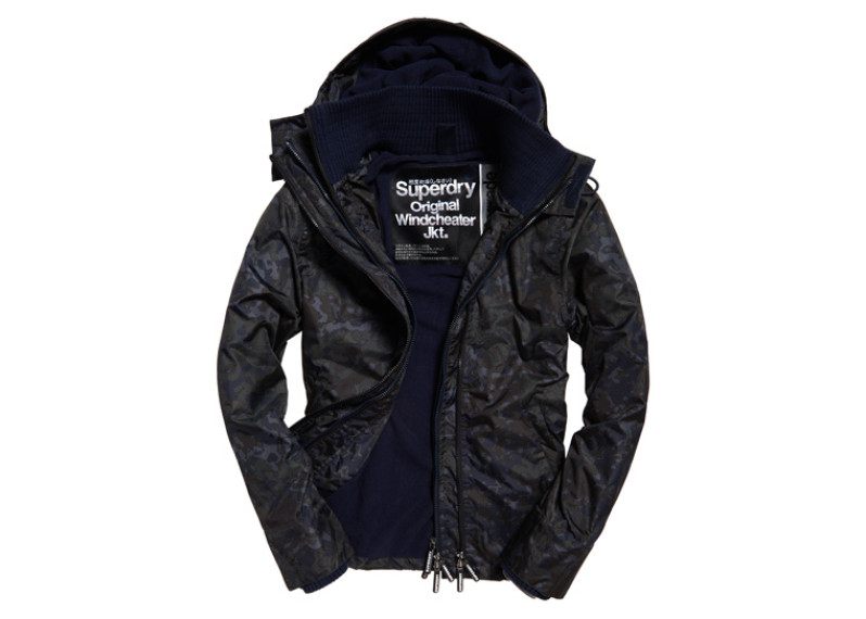 Arctic Hooded Printed SD-Windcheater Jacket (Men)