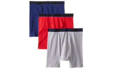 3-Pack Performance Cotton Regular Leg Boxer Briefs