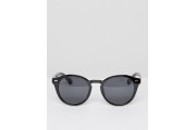 Round Sunglasses 2 Pack In Black and Mirror SAVE