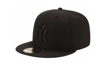 MLB 59FIFTY BLACK ON BLACK CAP