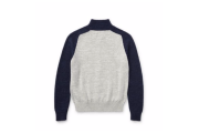 Cotton Full-Zip Sweater