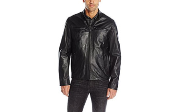 Smooth Lamb Leather Racer Jacket