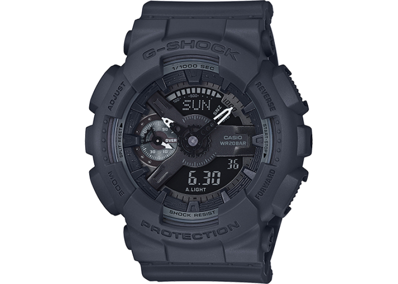 G-Shock Analog-Digital Resin Ladies Watch -GMAS110CM-8A