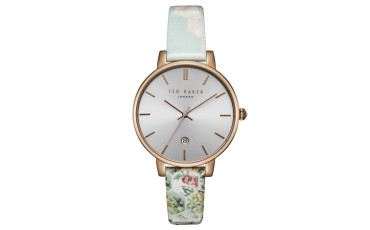 KATE ROSE GOLD PATCHWORK PRINT WATCH