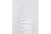 Tubular Shadow Sneaker In White With Pink Branding