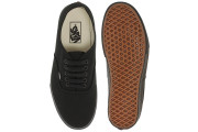 Authentic Classic Black Mono Lace Up Sneakers