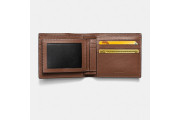 COMPACT ID WALLET WITH VARSITY STRIPE