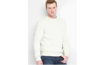 Sherpa lined sweatshirt