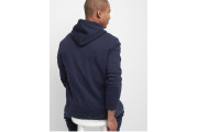 Logo fleece pullover hoodie