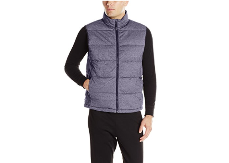 Downproof Heather Jersey Stretch Packable Down Vest