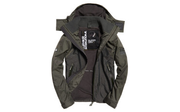 Arctic Hooded Cliff Hiker Hybrid Jacket