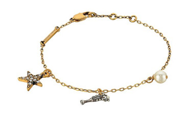 Champagne Flute Chain Bracelet