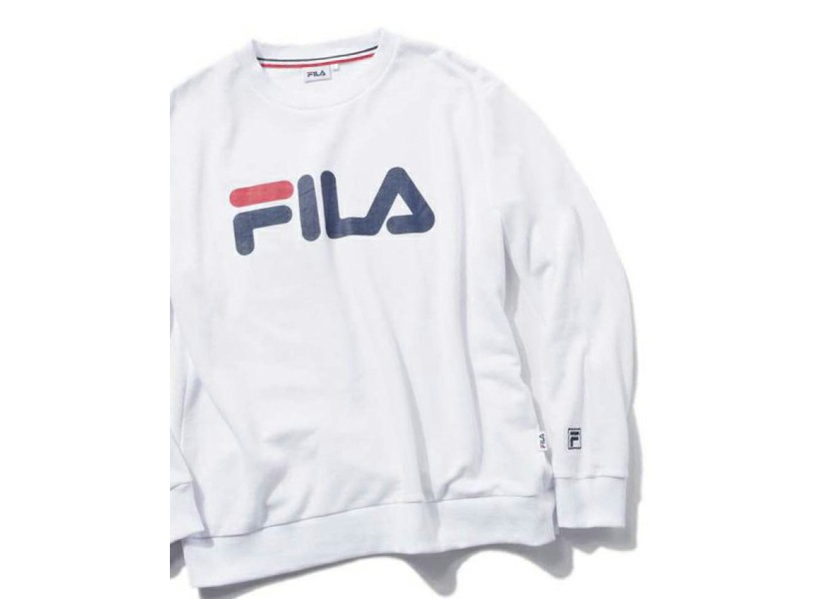 Fila Logo Sweatshirt Clearance Sale, UP TO 58% OFF | www 