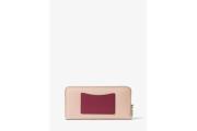 Jet Set Color-Block Saffiano Leather Continental Wallet
