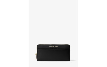 Jet Set Saffiano Leather Continental Wallet