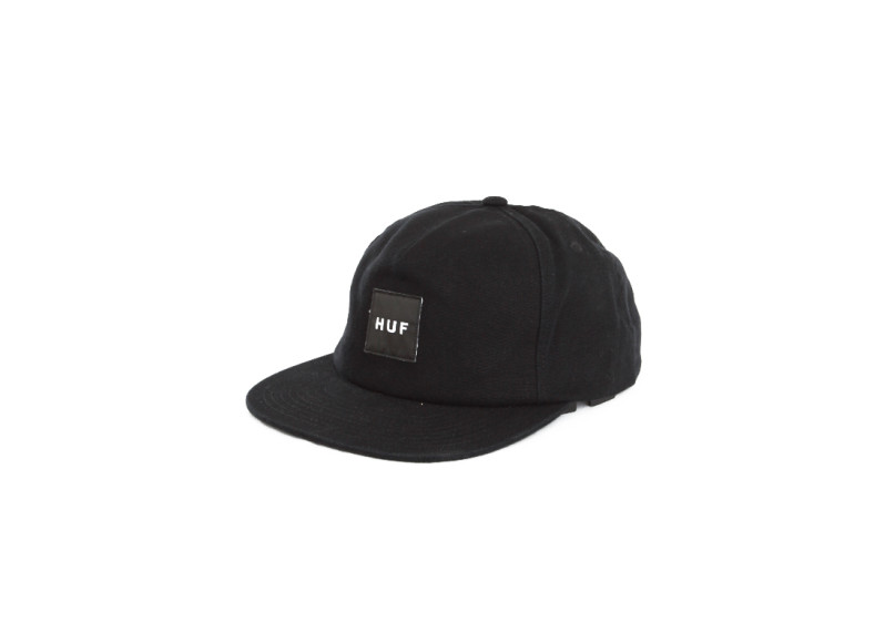 Wash Canvas Box Logo Snap-Back Hat