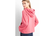 Colorblock logo pullover hoodie