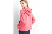 Colorblock logo pullover hoodie