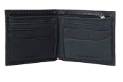 Leather Billfold With Interior Zipper