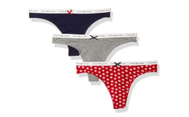 Classic Cotton Logoband Thong 3 Pack