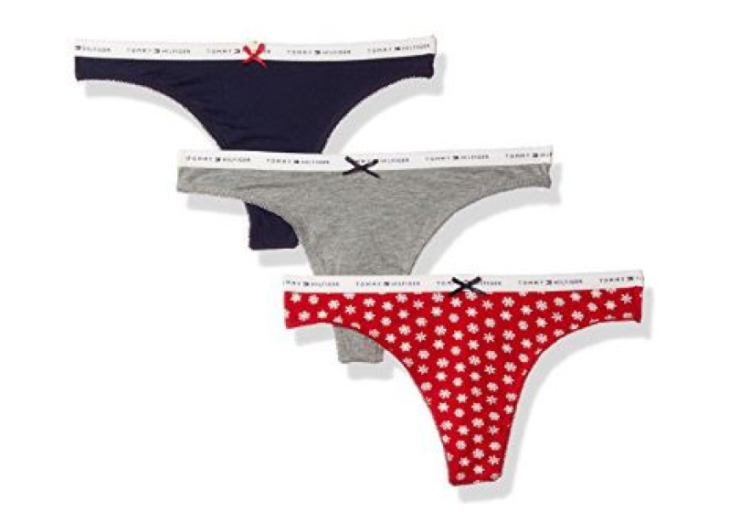 Classic Cotton Logoband Thong 3 Pack