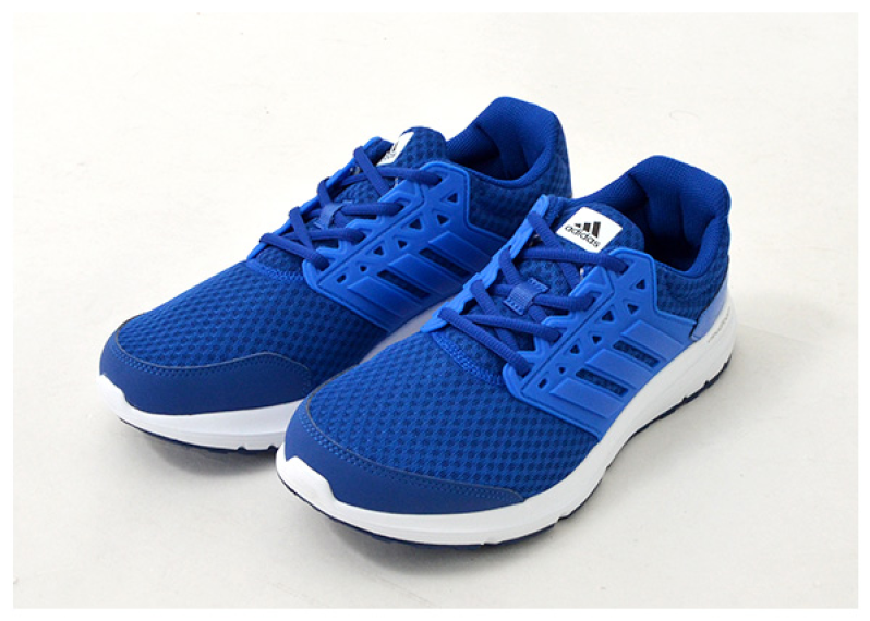 Adidas Galaxy 3 Mens Beginner Marathon Jogging Running Walking Shoes BB 4361 - College Royal