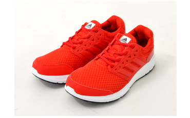 Adidas Galaxy 3 Mens Beginner Marathon Jogging Running Walking Shoes BB 4363 - Core Red S17