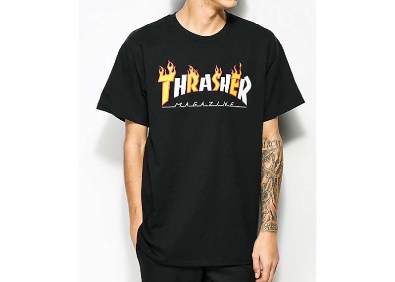 Mag Flame Black T-Shirt
