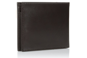 Leather Cambridge Passcase Wallet with Removable Card Holder