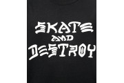 Skate And Destroy Black T-Shirt