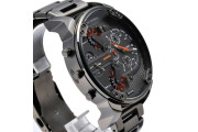 The Daddies Chronograph Four Time Zone Dial Gunmetal Ion-plated Men's Watch