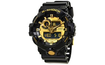 G-Shock Gold-Tone Dial Black Resin Men's Watch