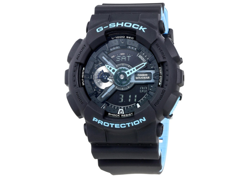 G-Shock Black Dial Men's Multifunction Two Tone Watch