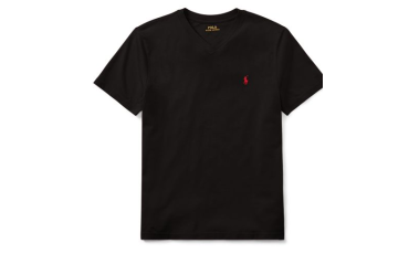大童 Cotton Jersey V-Neck T-Shirt