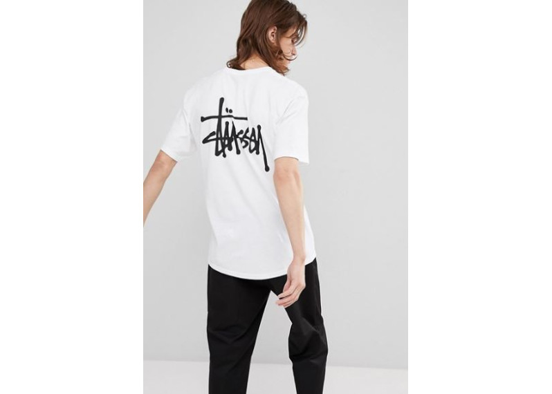 T-Shirt With Back Logo Print 