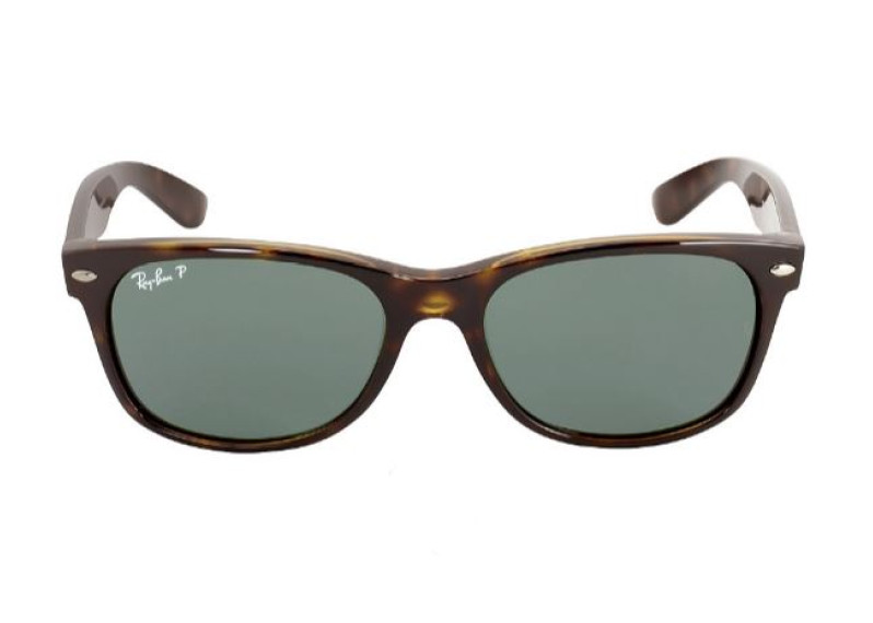 New Wayfarer Polarized Green Sunglasses